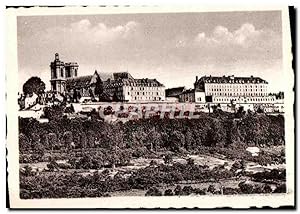 Carte Postale Moderne vue Vers La Cathédrale Langres