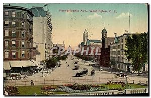 Carte Postale Ancienne Pennsylvania Ave Washington D C