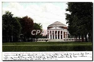 Carte Postale Ancienne Rofundo South Front University Of Virginia Charlottesville Va