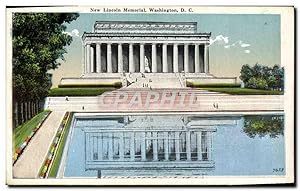 Carte Postale Ancienne New Lincoln Memorial Washington D C