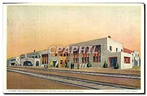 Carte Postale Ancienne El Navajo Fred Harvey Hôtel Gallup New Mexico