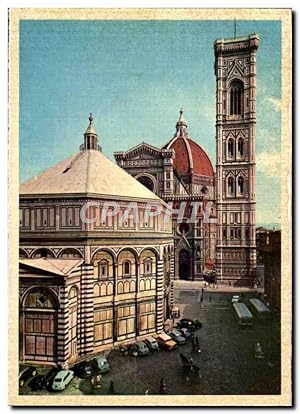 Imagen del vendedor de Carte Postale Moderne Firenze Battistero Cattedrale E Campanle Di Gitto a la venta por CPAPHIL