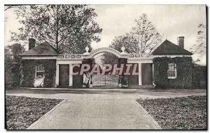 Carte Postale Ancienne North Lodge Gate Mount Vernon Virginia Home Of George Washington