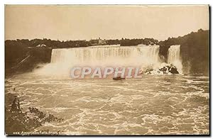 Carte Postale Ancienne American Falls Niagara
