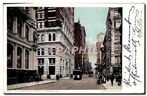Carte Postale Ancienne Fifth and Wood Streets Pittsburg Pa