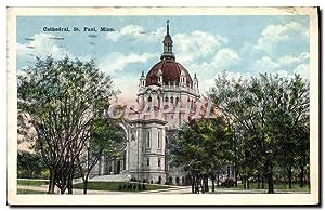 Seller image for Carte Postale Ancienne Cathedral St Paul Minn for sale by CPAPHIL