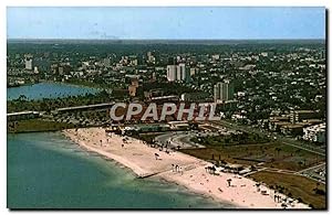 Imagen del vendedor de Carte Postale Moderne Airview Of The North Shore Pool And Beach a la venta por CPAPHIL