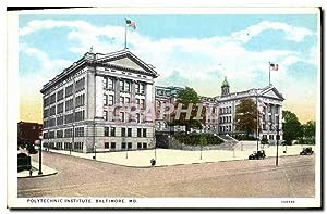 Carte Postale Ancienne Polytechnic Institute Baltimore Md