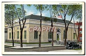 Carte Postale Ancienne Post Office Kittanning Pa