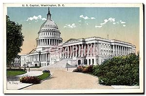 Carte Postale Ancienne U S Capitol Washington D C