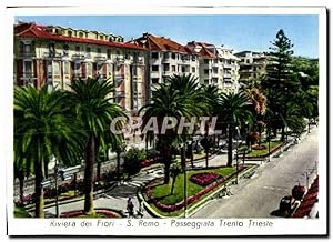 Immagine del venditore per Carte Postale Moderne Riviera dei Fiori Remo Passeggiata Trento Trieste venduto da CPAPHIL