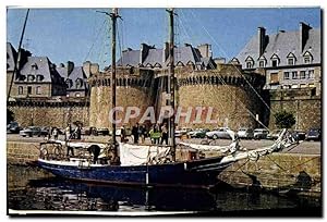 Bild des Verkufers fr Carte Postale Moderne Saint Malo Bateau Voilier Les corsaires zum Verkauf von CPAPHIL