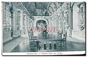 Seller image for Carte Postale Ancienne Benedictine Grande Salle des Abbes for sale by CPAPHIL