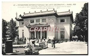 Image du vendeur pour Carte Postale Ancienne Exposition internationale Des Arts Decoratifs Paris 1925 Pavillon De l'Asie franaise Indochine Elephant mis en vente par CPAPHIL