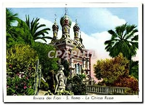 Immagine del venditore per Carte Postale Moderne Riviera dei Fiori Remo La Chiesa Russa venduto da CPAPHIL