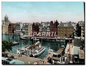 Carte Postale Moderne Amsterdam Damrak