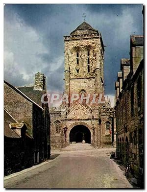 Bild des Verkufers fr Carte Postale Moderne Locronan La Grand Tour de L'Eglise Gothique du 15eme zum Verkauf von CPAPHIL