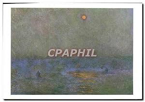 Image du vendeur pour Carte Postale Moderne Claude Monet Waterloo Bridge Le soleil dans le brouillard mis en vente par CPAPHIL