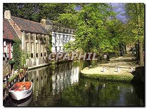 Bild des Verkufers fr Carte Postale Moderne Bruges Les canaux zum Verkauf von CPAPHIL