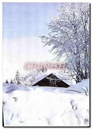 Seller image for Carte Postale Moderne Maison sous la neige for sale by CPAPHIL