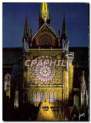 Carte Postale Moderne Paris Notre Dame illuminations Son et Lumiere