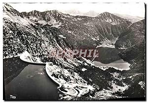 Bild des Verkufers fr Carte Postale Moderne Valle D'Aure Lac et Barrage de Cap de Long Lac d'Oredon Pic d'Anglade zum Verkauf von CPAPHIL