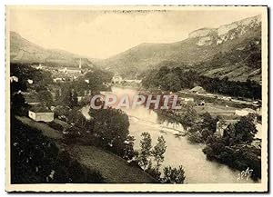 Carte Postale Ancienne Le Tarn Et Illustre St Antonin Noble Val vue Panoramique