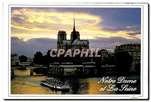Bild des Verkufers fr Carte Postale Moderne Paris La Cathdrale Notre Dame zum Verkauf von CPAPHIL