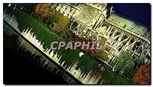 Bild des Verkufers fr Carte Postale Moderne Paris Notre Dame la nuit zum Verkauf von CPAPHIL