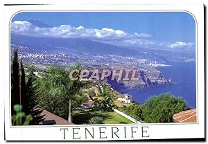 Bild des Verkufers fr Carte Postale Moderne Tenerife Puerto de la Cruzy Teide zum Verkauf von CPAPHIL