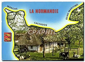 Bild des Verkufers fr Carte Postale Moderne La Normandie Calvados Lion zum Verkauf von CPAPHIL