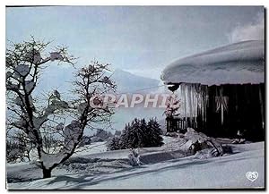 Image du vendeur pour Carte Postale Moderne Hiver Dans nos Montagnes Le Graphisme des neiges mis en vente par CPAPHIL