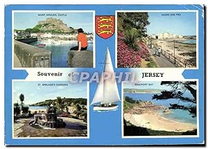 Carte Postale Moderne Jersey Souvenir of Jersey