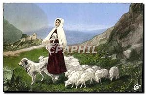 Carte Postale Moderne Lourdes La Vie de Sainte Bernadette L'enfance de Ste Bernadette a Bartres M...