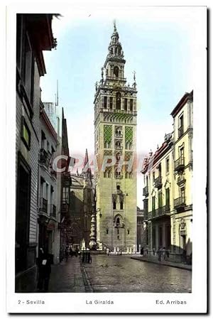 Carte Postale Ancienne Sevilla La Giralda