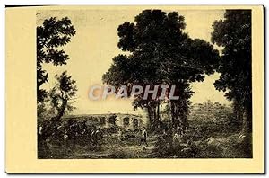 Image du vendeur pour Carte Postale Ancienne Claude Lorrain La Fte Villageoise ou La Danse de Village Paris Musee Du louvre mis en vente par CPAPHIL