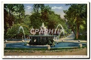 Immagine del venditore per Carte Postale Ancienne Roma Villa Borghese Fontana dei Cavalli Marini venduto da CPAPHIL