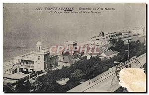 Carte Postale Ancienne Sainte Adresse Ensemble du Nice Havrais