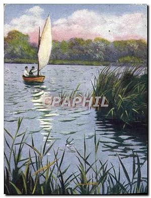 Bild des Verkufers fr Carte Postale Ancienne South Walsham Broad Norfolk Broads zum Verkauf von CPAPHIL