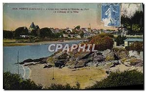 Image du vendeur pour Carte Postale Ancienne Pornic L'Anse Aux Lapins a L'Entre du port Le chteau et la ville mis en vente par CPAPHIL