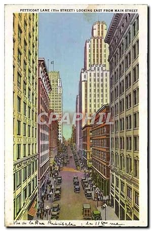 Seller image for Carte Postale Ancienne Petticoat Lane Looking East From Main Street William Rockhill Nelson Gallery of Art for sale by CPAPHIL