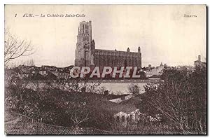 Carte Postale Ancienne Albi La Cathédrale Sainte Cecîle
