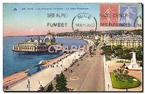 Image du vendeur pour Carte Postale Ancienne Nice Les Nouvelles Terrasses La Jete Promenade mis en vente par CPAPHIL