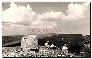 Bild des Verkufers fr Carte Postale Moderne Col De La Faucille La Table d'orientation au sommet du Mont Rond zum Verkauf von CPAPHIL