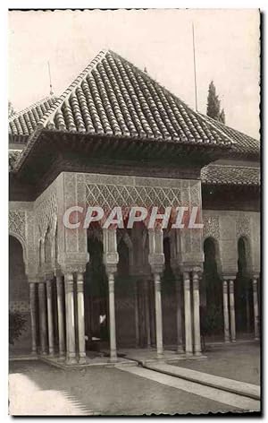 Carte Postale Moderne Granada Alhambra Patio de los leones Templete