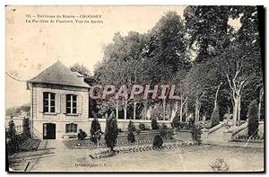 Seller image for Carte Postale Ancienne Environs de Rouen Croisset Le pavillon de Flaubert vue du jardin for sale by CPAPHIL