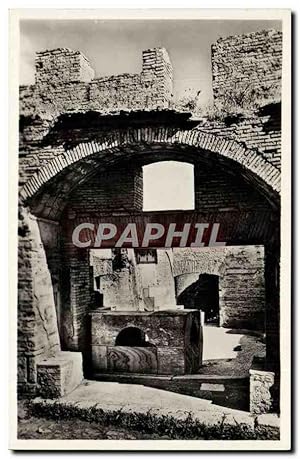 Bild des Verkufers fr Carte Postale Ancienne Ostia Thermopolium in via di Dina zum Verkauf von CPAPHIL