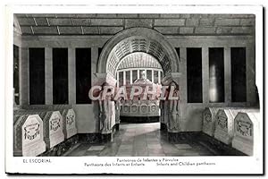 Carte Postale Ancienne El Escorial Panteon de Infantes y Parvulos