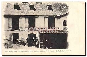 Carte Postale Ancienne Lourdes Maison Paternelle de Bernadette Soubirous