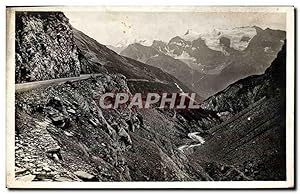 Carte Postale Ancienne Route du Col de I'Iseran Le Torrent